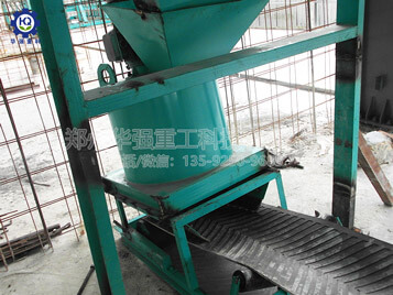 小型有機肥生產線現場